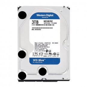 HDD WESTERN DIGITAL CAVIAR BLUE 3TB SATA3 5400RPM 64MB CACHE