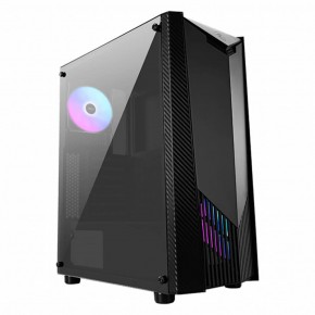 VỎ CASE MSI MAG SHIELD 110R (MID TOWER/MÀU ĐEN/ KÈM 2 FAN)