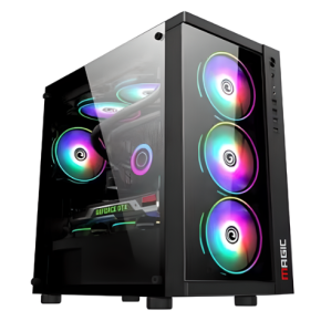 CASE MAGIC GM-01 CÓ SẴN 3 FAN (MATX)