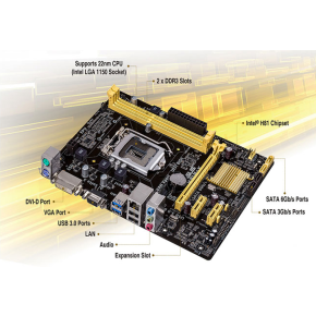 MAINBOARD ASUS H81M-K