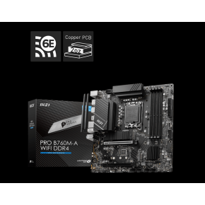 MAINBOARD MSI PRO B760M-A WIFI DDR4