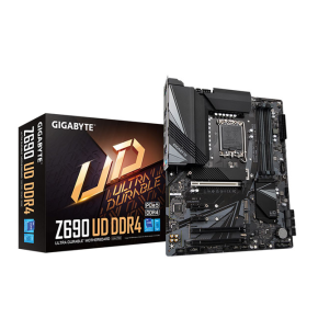 MAINBOARD GIGABYTE Z690 UD D4 V2 (INTEL Z690, SOCKET 1700, ATX, 4 KHE RAM DDR4)