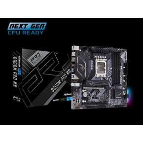 MAINBOARD ASROCK B660M PRO RS (INTEL B660, SOCKET 1700, M-ATX, 4 KHE RAM DDR4)