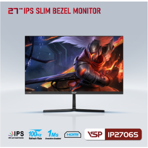 MÀN HÌNH VSP IP2706S (27INCH/ IPS/ FHD/ 100HZ/ 1MS)