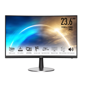 MÀN HÌNH CONG MSI PRO MP242C 75HZ (23.6 INCH, 1920 X 1080, 75HZ, CURVED 1500R, VA, 5MS)