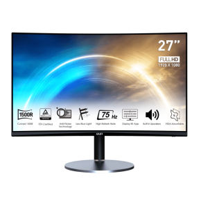 MÀN HÌNH MÁY TÍNH MSI PRO MP272C 27 INCH FHD VA 75HZ CONG