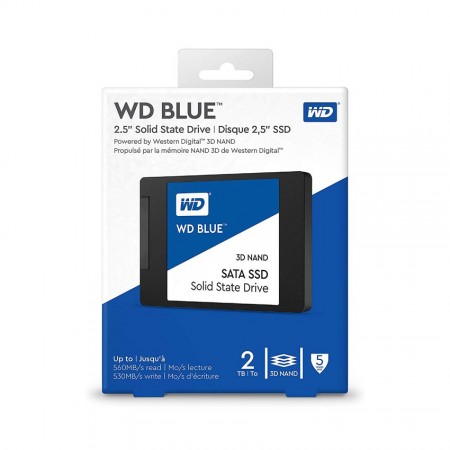 SSD WESTERN DIGITAL BLUE 3D NAND 250GB 2.5IN SATA3 (WDS250G2B0A)