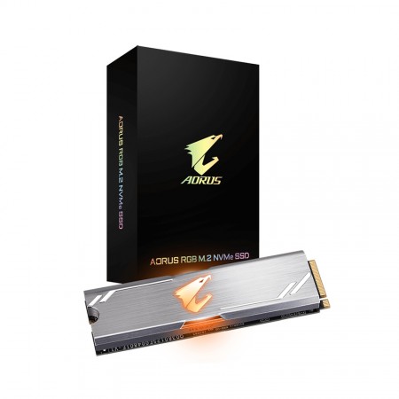 SSD GIGABYTE AORUS RGB 256GB M.2 NVME PCIE (GP-ASM2NE2256GTTDR)