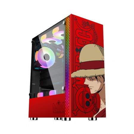CASE MIK DT03 RED LUFFY ( MID TOWER )