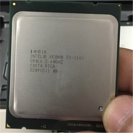 CPU Intel Xeon E5-2689 ( 2.60 GHz, 20M Cache, 8C/16T)